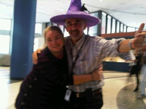 Riza Kaya tries being a witch with help from Naomi Robinson